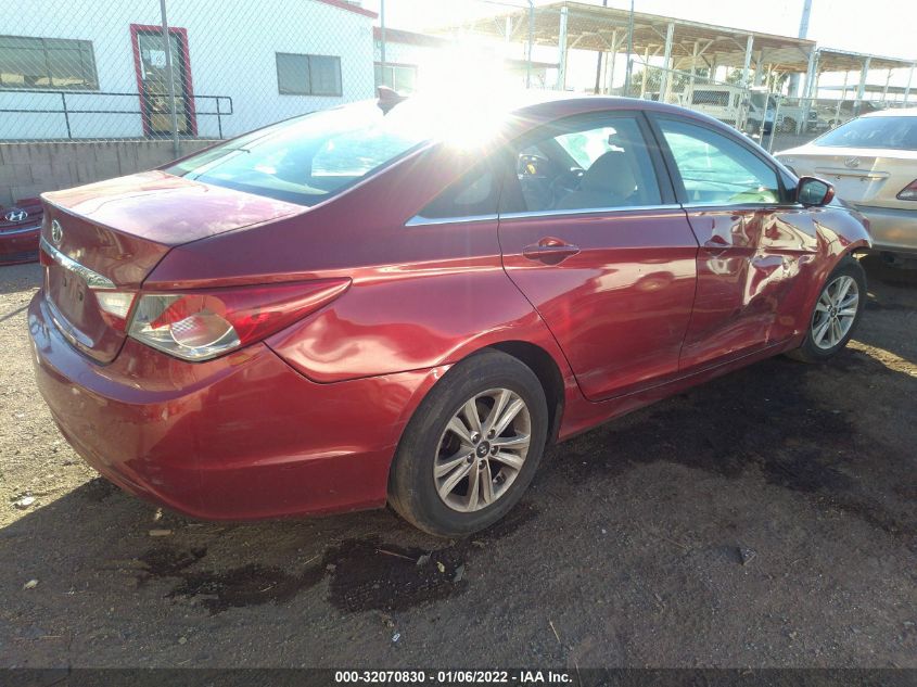 2013 HYUNDAI SONATA GLS PZEV 5NPEB4AC2DH610247