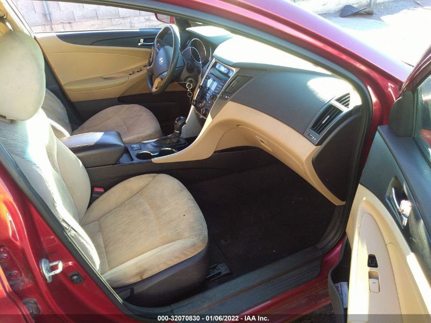 2013 HYUNDAI SONATA GLS PZEV 5NPEB4AC2DH610247