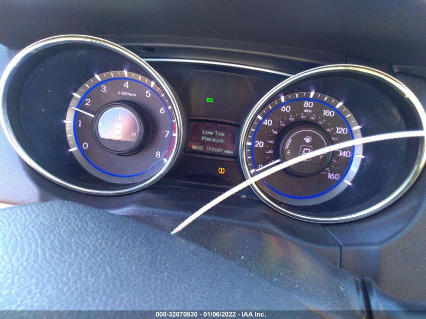 2013 HYUNDAI SONATA GLS PZEV 5NPEB4AC2DH610247