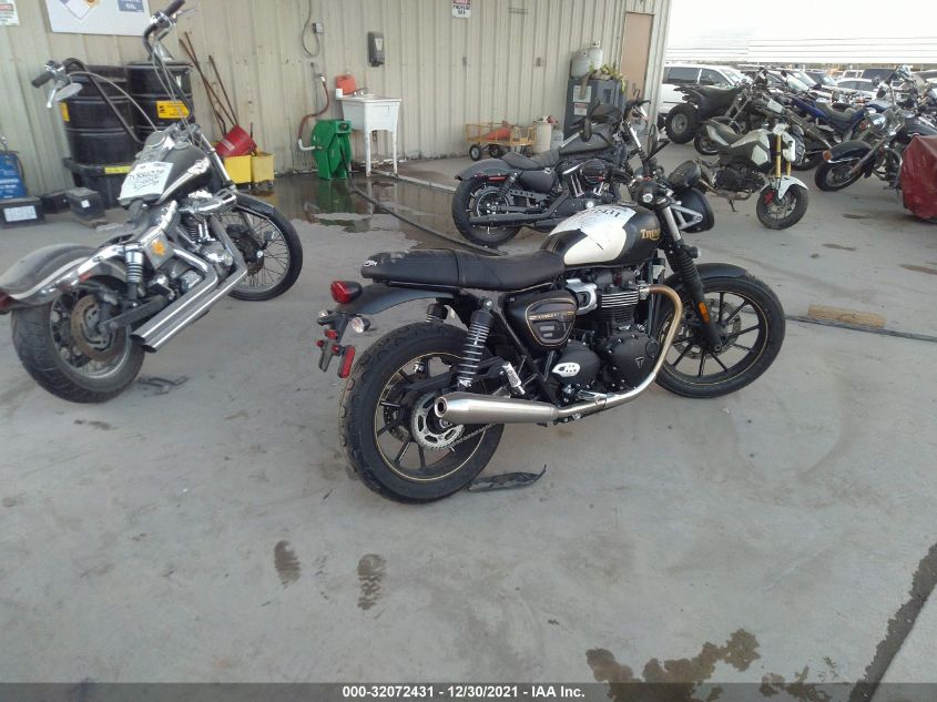 2022 TRIUMPH MOTORCYCLE STREET TWIN SMTD31G75NTA11507