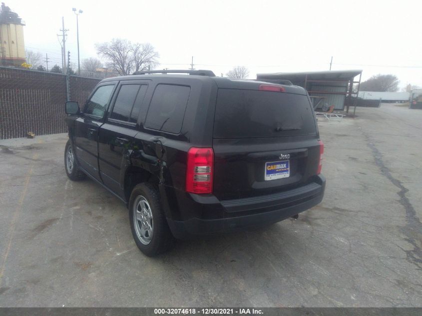 2014 JEEP PATRIOT SPORT 1C4NJPBB6ED843369