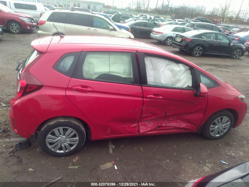 2017 HONDA FIT LX JHMGK5H51HS013702