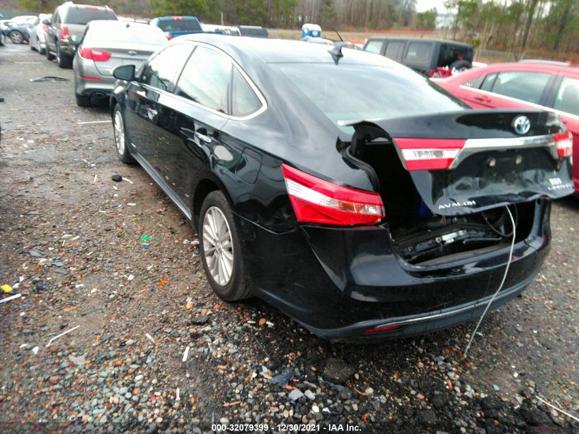 2013 TOYOTA AVALON HYBRID XLE PREMIUM 4T1BD1EB7DU012895