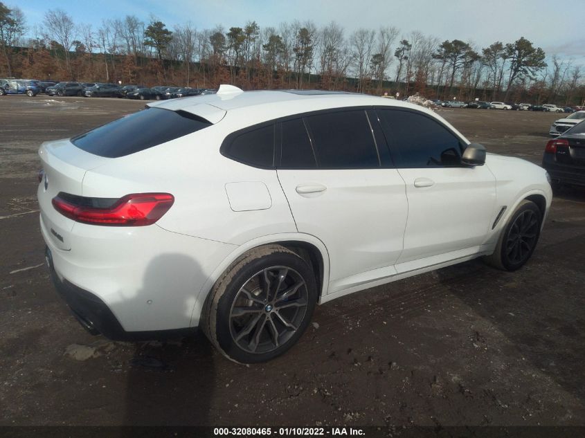2020 BMW X4 M40I 5UX2V5C06L9B57617