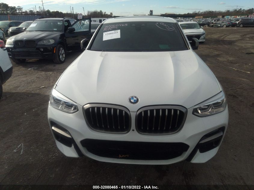 2020 BMW X4 M40I 5UX2V5C06L9B57617