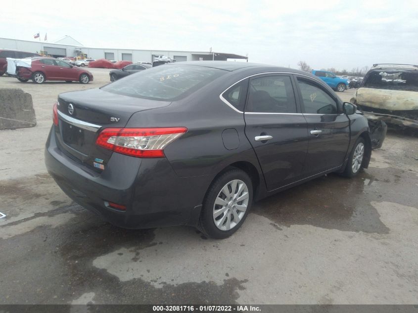 2013 NISSAN SENTRA SV 3N1AB7AP5DL654202