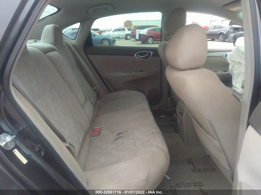 2013 NISSAN SENTRA SV 3N1AB7AP5DL654202