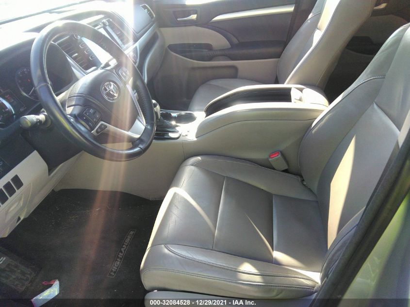 2014 TOYOTA HIGHLANDER XLE 5TDKKRFH9ES017159