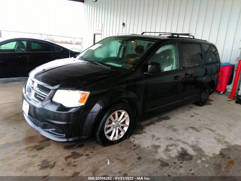 2014 DODGE GRAND CARAVAN SXT 2C4RDGCG1ER173441