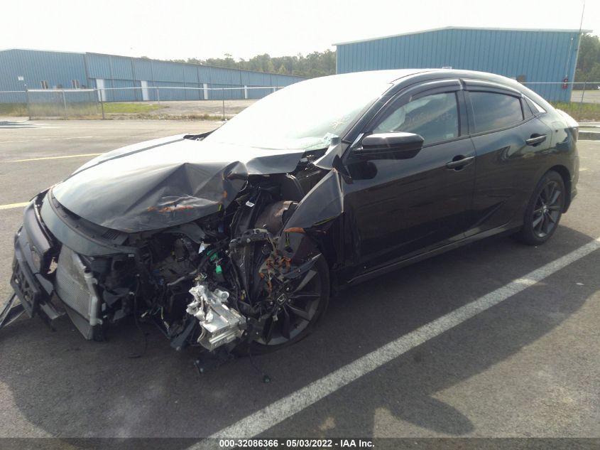 2020 HONDA CIVIC HATCHBACK EX SHHFK7H68LU422009