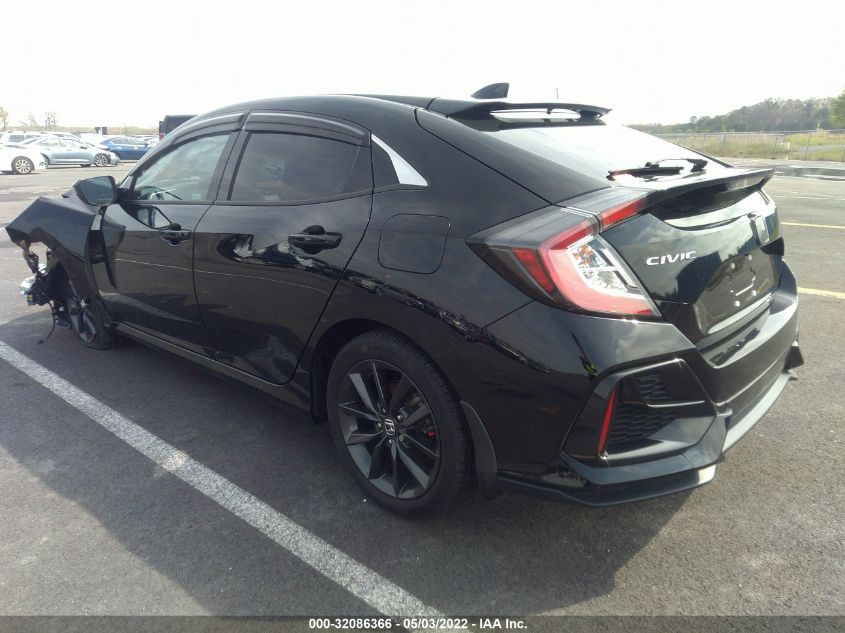 2020 HONDA CIVIC HATCHBACK EX SHHFK7H68LU422009