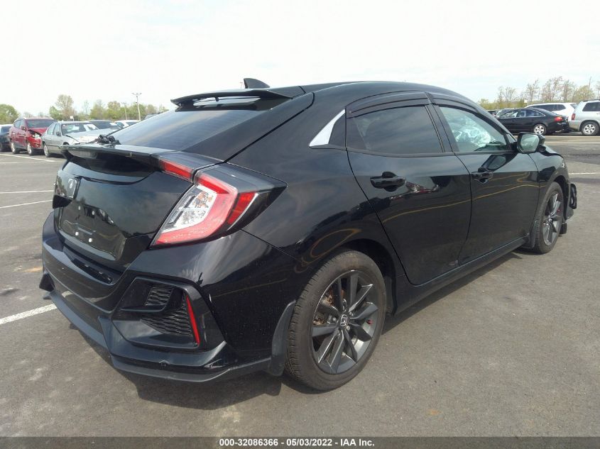 2020 HONDA CIVIC HATCHBACK EX SHHFK7H68LU422009