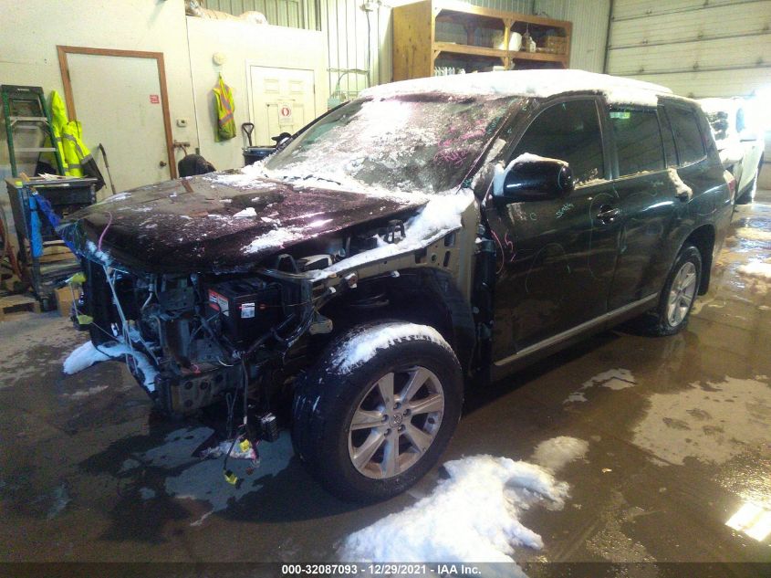 2013 TOYOTA HIGHLANDER 5TDBK3EH6DS252731