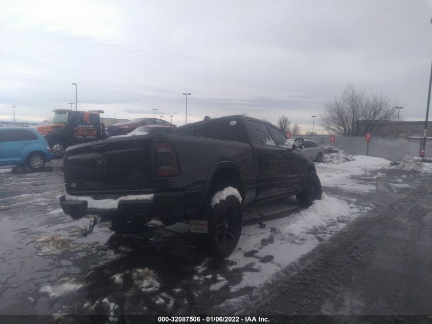 2019 RAM 1500 LARAMIE 1C6SRFRT3KN900662