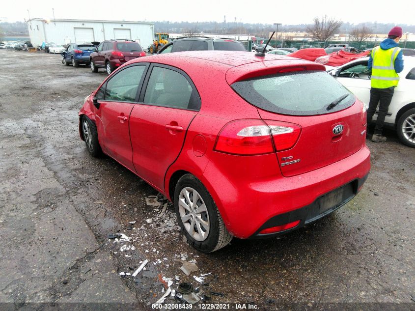 2014 KIA RIO EX KNADN5A38E6419448