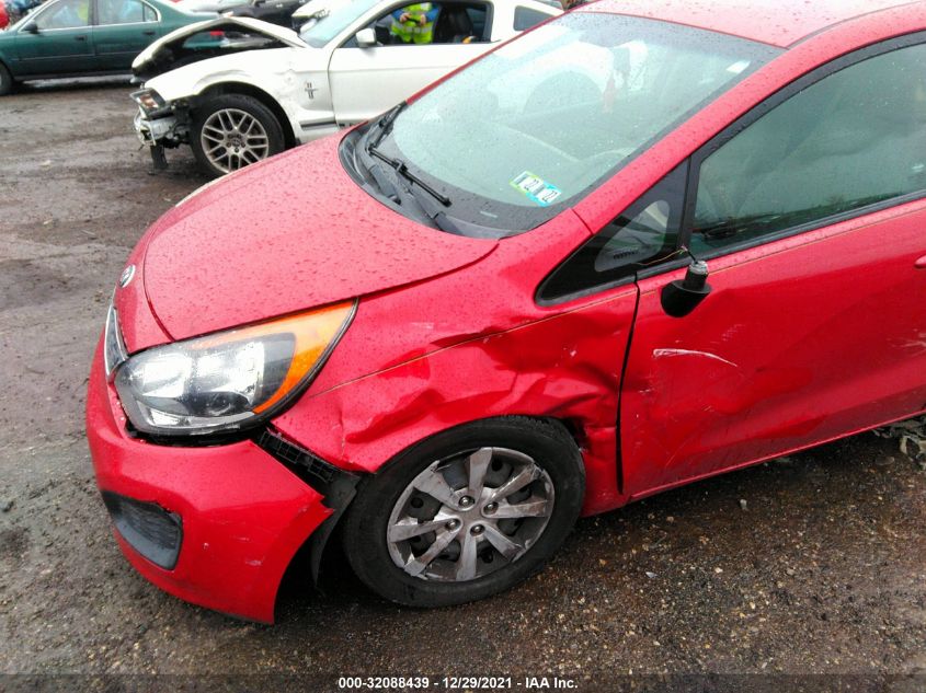 2014 KIA RIO EX KNADN5A38E6419448