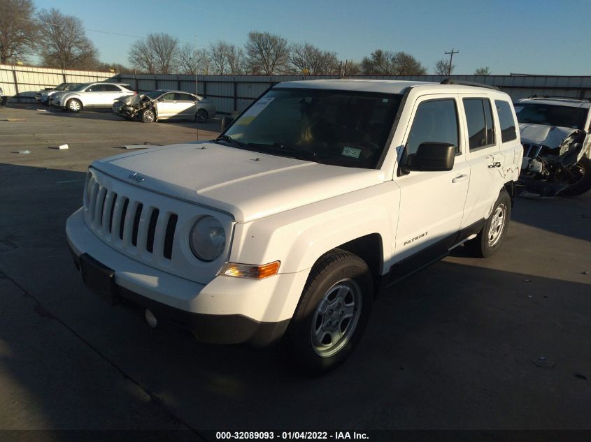 2014 JEEP PATRIOT SPORT 1C4NJPBA6ED631949