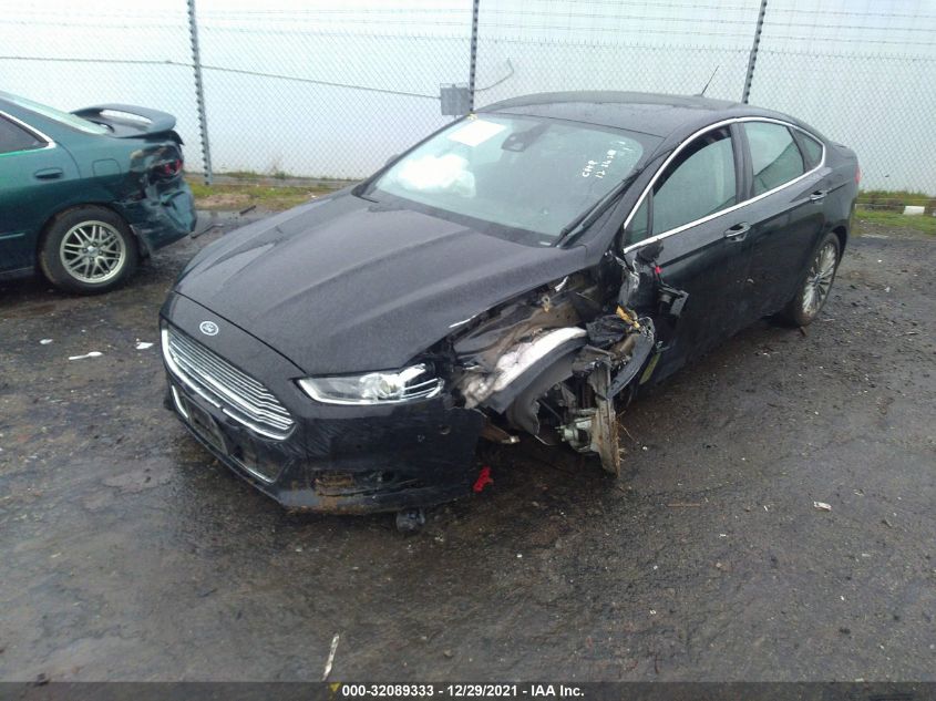 2014 FORD FUSION TITANIUM HYBRID 3FA6P0RU5ER178009