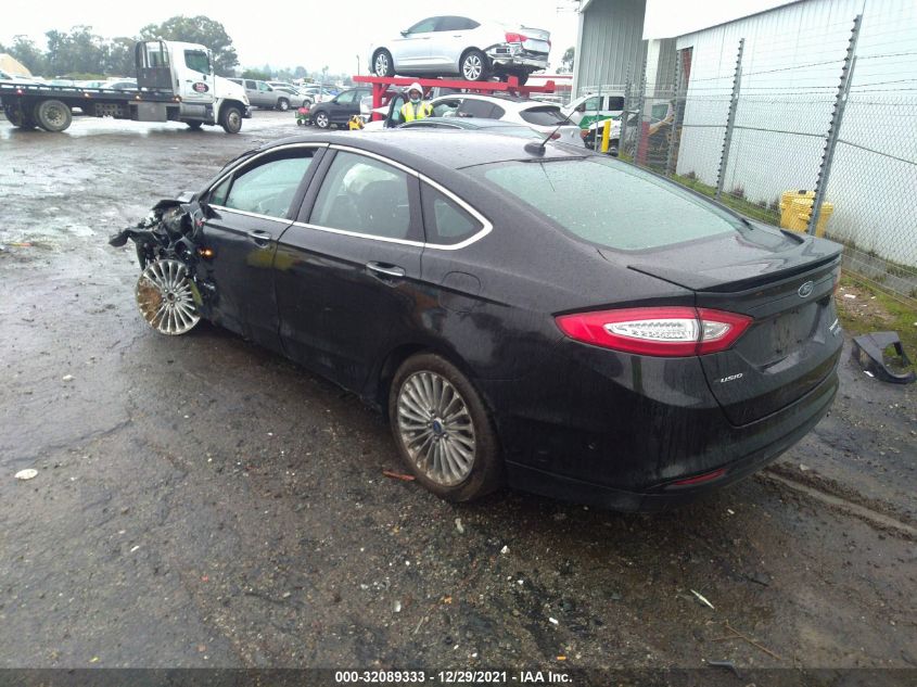2014 FORD FUSION TITANIUM HYBRID 3FA6P0RU5ER178009