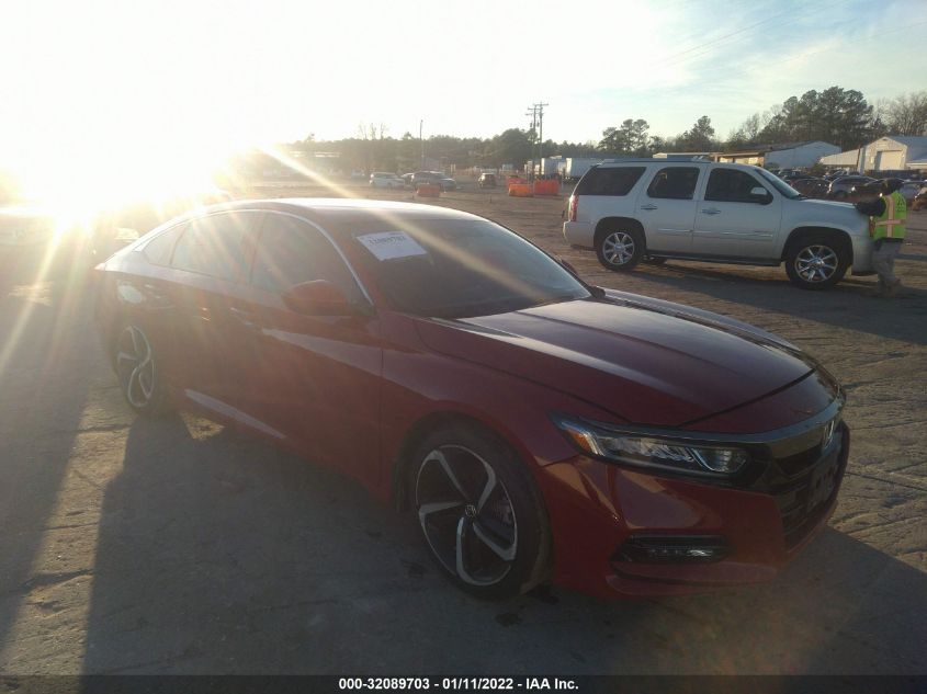 2019 HONDA ACCORD SEDAN SPORT 1.5T 1HGCV1F33KA020781