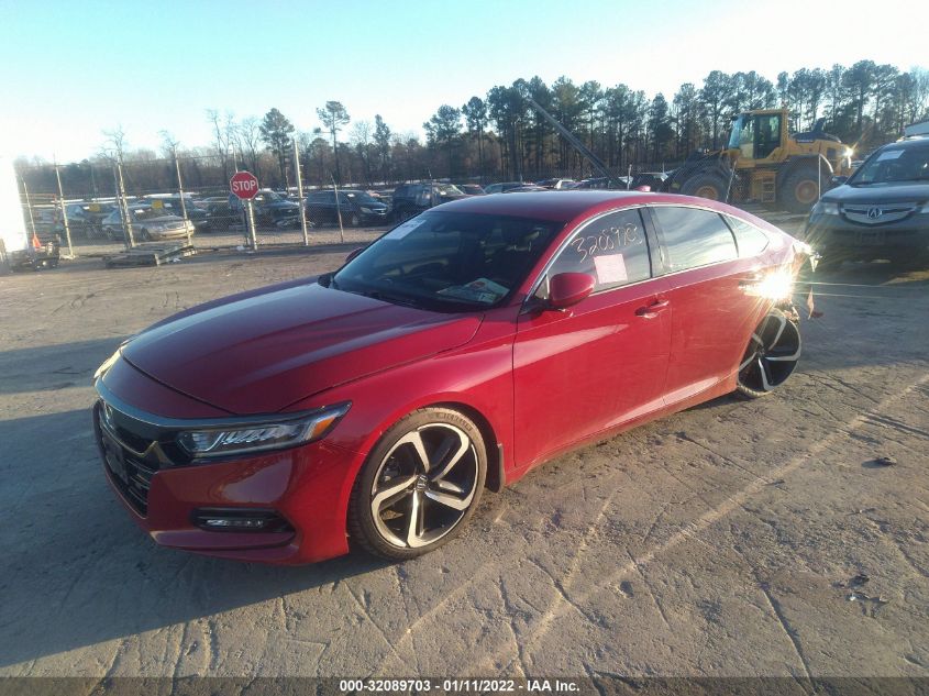 2019 HONDA ACCORD SEDAN SPORT 1.5T 1HGCV1F33KA020781