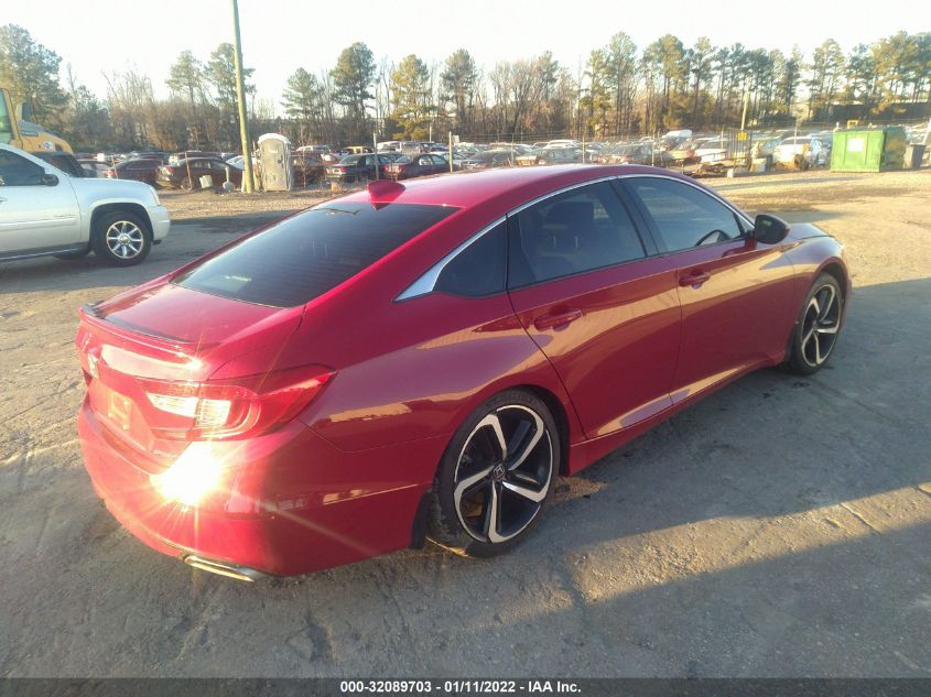 2019 HONDA ACCORD SEDAN SPORT 1.5T 1HGCV1F33KA020781