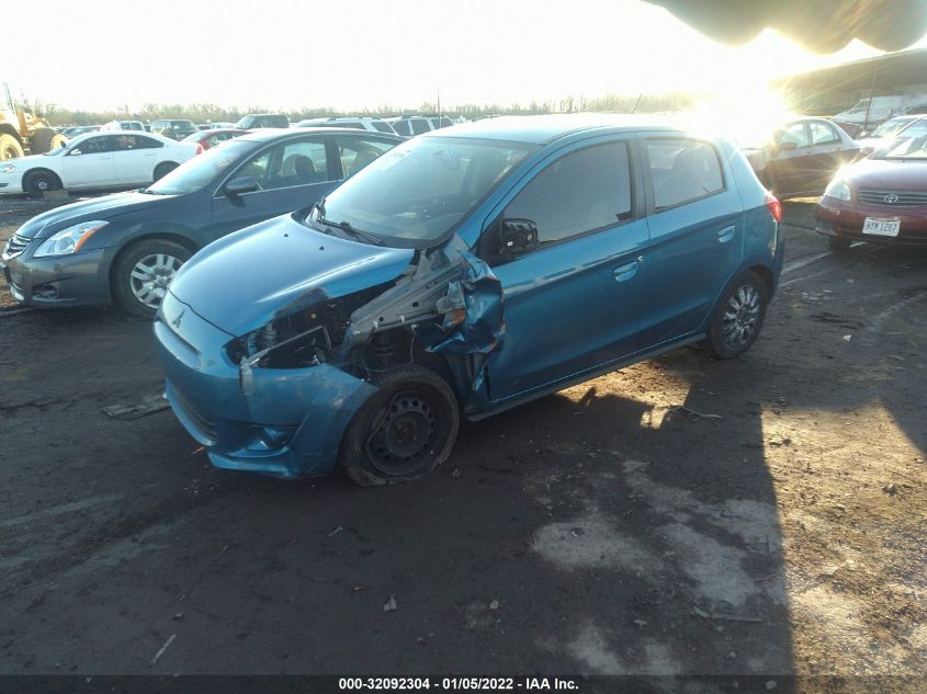 2015 MITSUBISHI MIRAGE DE/RF ML32A3HJ0FH040869