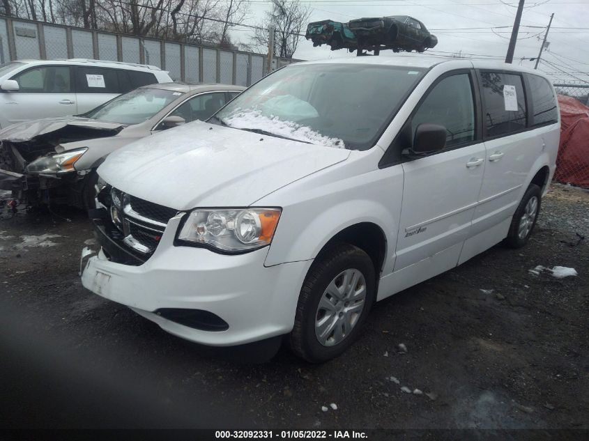 2014 DODGE GRAND CARAVAN SE 2C7WDGBG8ER161732