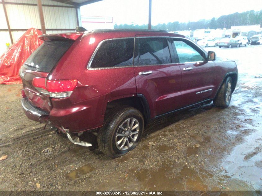 2016 JEEP GRAND CHEROKEE LIMITED 1C4RJFBG8GC409020
