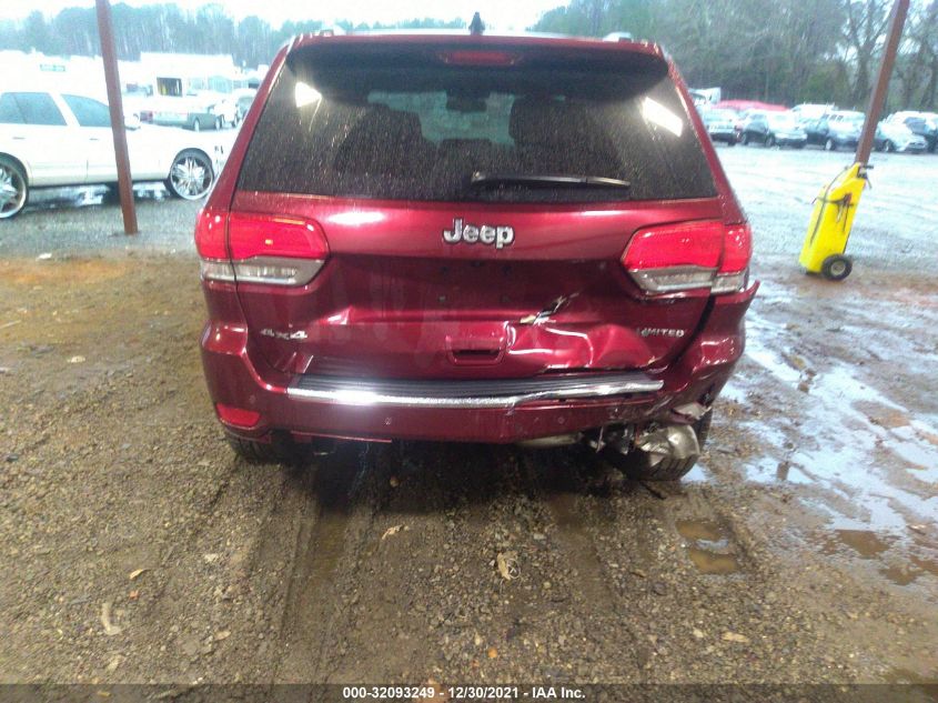 2016 JEEP GRAND CHEROKEE LIMITED 1C4RJFBG8GC409020