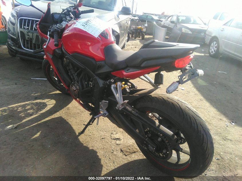 2020 HONDA CBR650 RA MLHRH0156L5100084