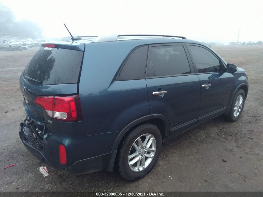 2015 KIA SORENTO LX 5XYKT4A65FG589513