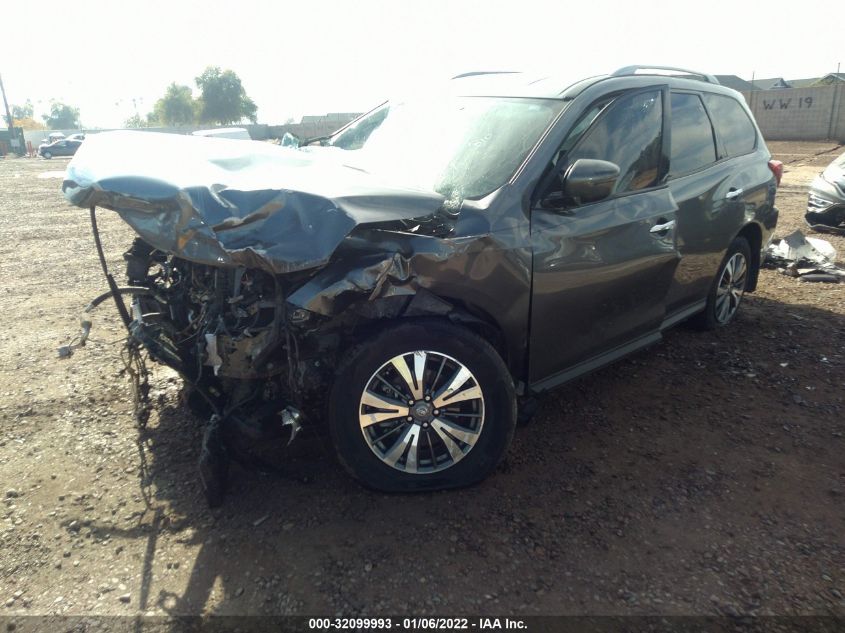 2020 NISSAN PATHFINDER S 5N1DR2AN0LC636543