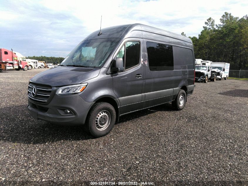 2021 MERCEDES-BENZ SPRINTER VAN W1W4DBHY0MT072563