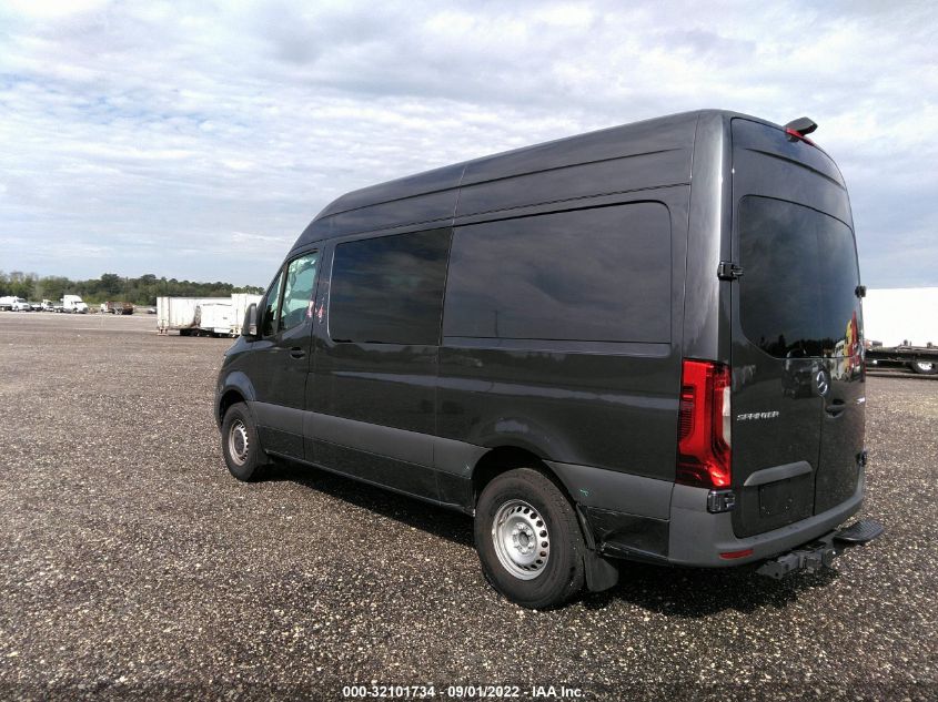 2021 MERCEDES-BENZ SPRINTER VAN W1W4DBHY0MT072563