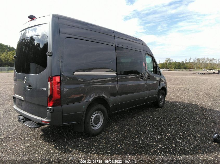2021 MERCEDES-BENZ SPRINTER VAN W1W4DBHY0MT072563
