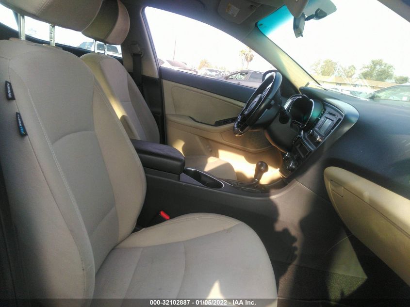 2014 KIA OPTIMA HYBRID LX KNAGM4AD8E5065102