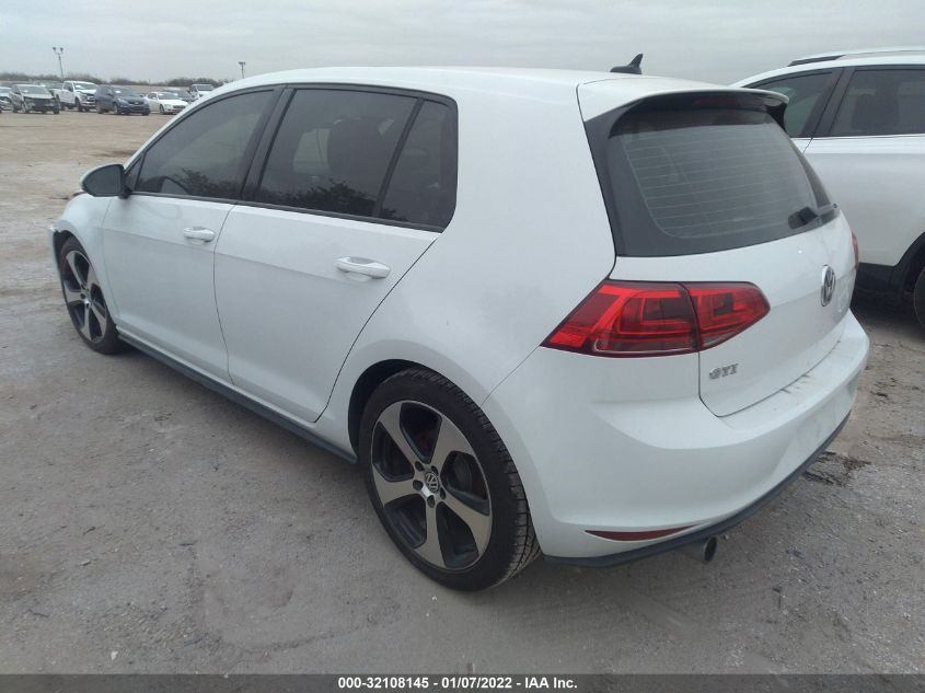 2015 VOLKSWAGEN GOLF GTI AUTOBAHN 3VW4T7AU1FM004337