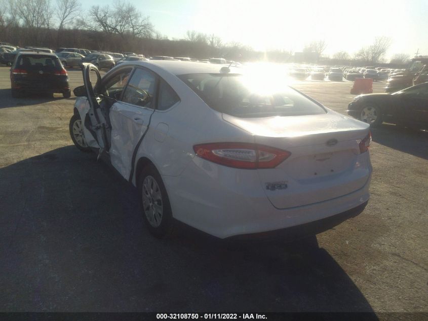 2014 FORD FUSION S 3FA6P0G7XER329343