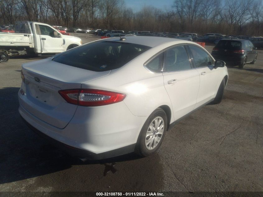 2014 FORD FUSION S 3FA6P0G7XER329343