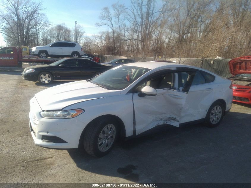 2014 FORD FUSION S 3FA6P0G7XER329343