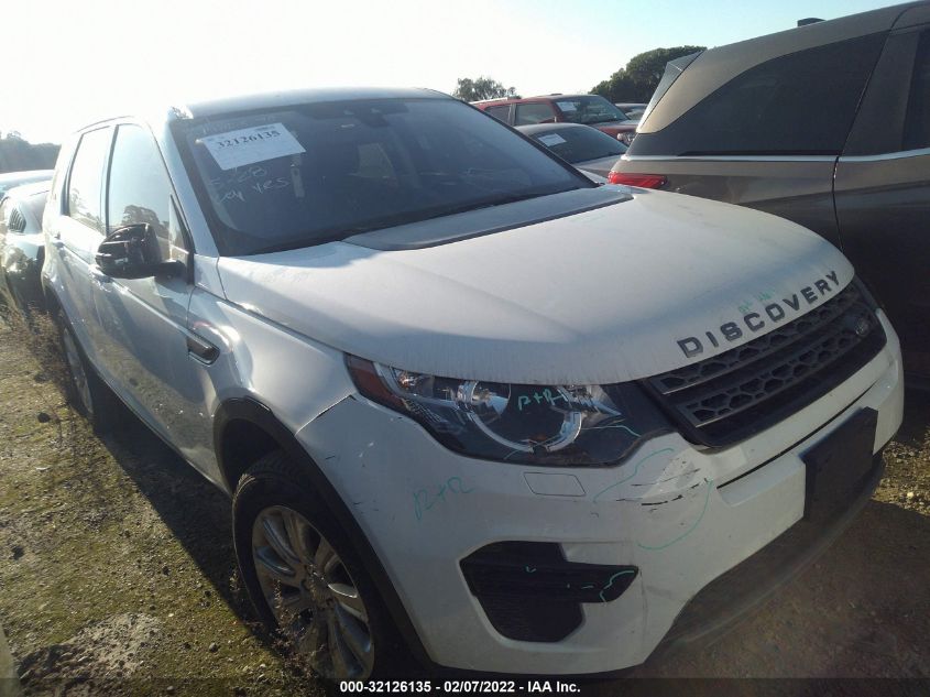 2019 LAND ROVER DISCOVERY SPORT SE SALCP2FX7KH789480