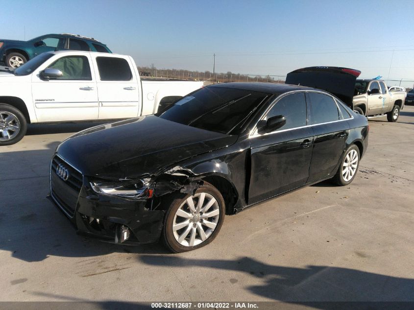 2013 AUDI A4 PREMIUM WAUAFAFL4DN008778