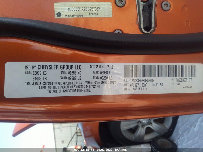 Dodge Caliber 2011