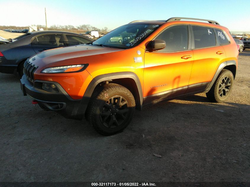 2014 JEEP CHEROKEE TRAILHAWK 1C4PJMBSXEW242462