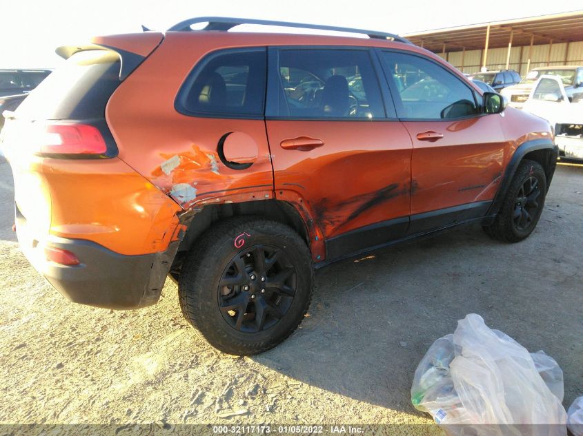 2014 JEEP CHEROKEE TRAILHAWK 1C4PJMBSXEW242462