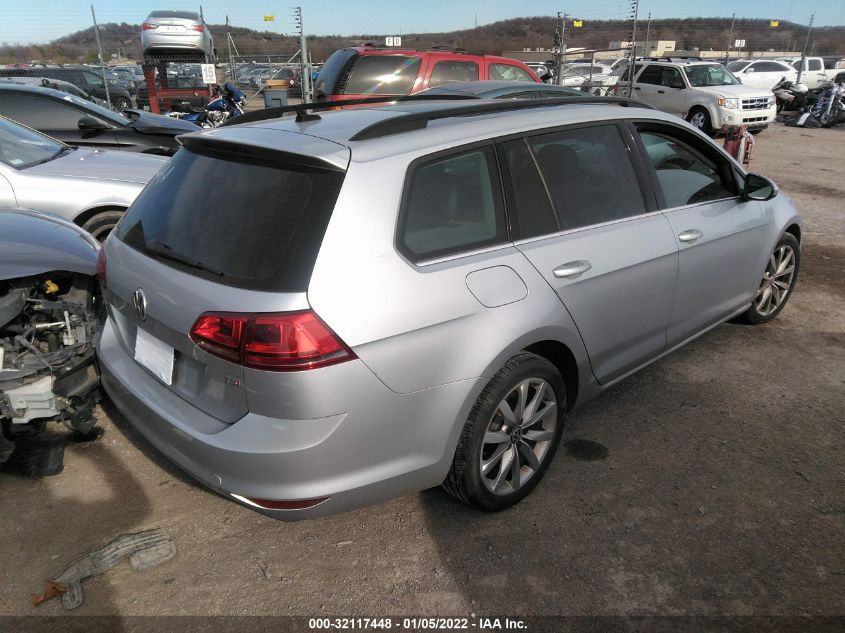 2017 VOLKSWAGEN GOLF SPORTWAGEN SE 3VWC17AU4HM503119