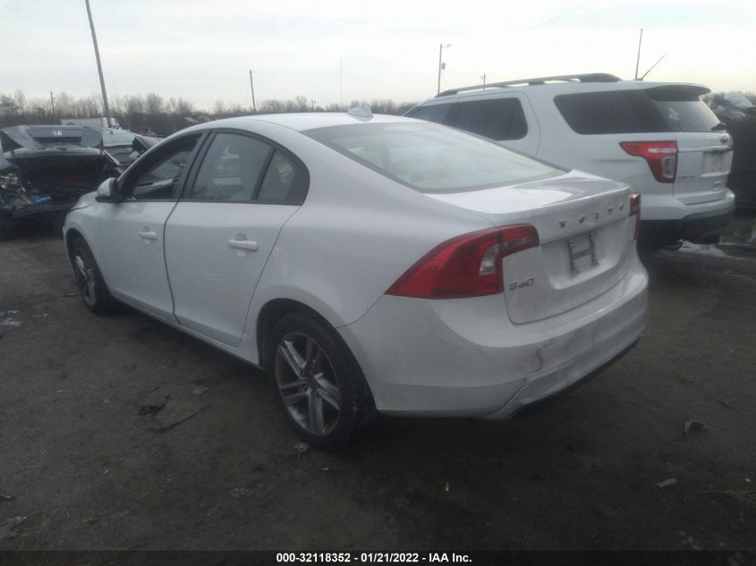 2014 VOLVO S60 T5 YV1612FSXE2271293