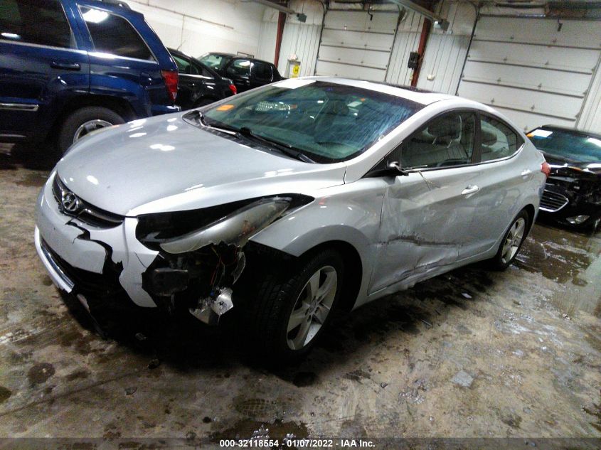 2013 HYUNDAI ELANTRA GLS 5NPDH4AE9DH293059
