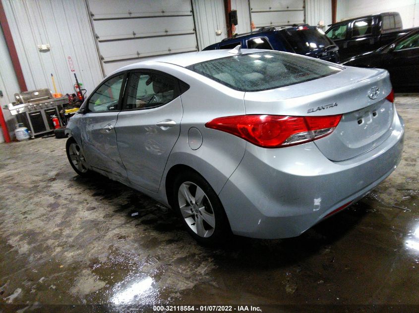 2013 HYUNDAI ELANTRA GLS 5NPDH4AE9DH293059